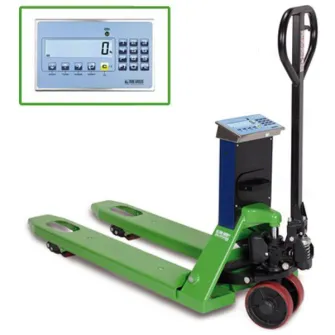 Transpalette peseur pour une utilisation dans toutes les conditions de travail Transpalette peseur pour une utilisation dans toutes les conditions de travail — Balance Milliot