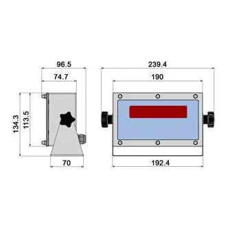 Plateforme inox de précision TRB