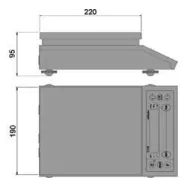 Balance de précision inox TRD