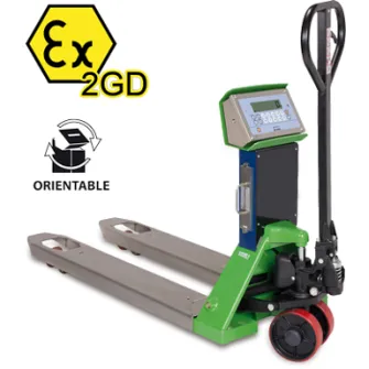 Transpalette peseur ATEX TPWX2GD