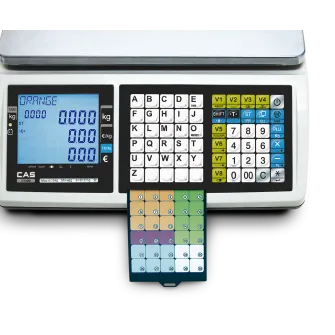 Balance Poids-prix avec ticket, fiscalité 2018