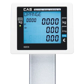 Balance Poids-prix avec ticket, fiscalité 2018