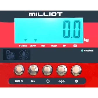 Peson aluminium étanche avec télécommande jusqu'à 12 tonnes