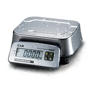 Balance compacte étanche, portée 3/6 kg, précision 1/2g, 247x212 mm