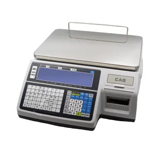 Balance poids-prix avec ticket autocollant, 3/6 kg, 1/2g, 380x250 mm, sans colonne