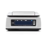 Balance poids-prix avec ticket autocollant, 3/6 kg, 1/2g, 380x250 mm, sans colonne