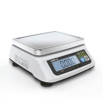 Balance de contrôle du poids homologuée, max. 3/6kg, précision dès 0.5/1g, 225x190 mm