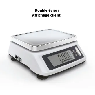 Balance de contrôle du poids homologuée, max. 3/6kg, précision dès 0.5/1g, 226x187 mm 2