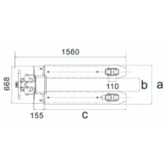 Transpalette peseur homologable TPS-I