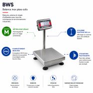 Balance inox BWS homologuée