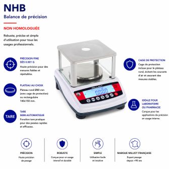 Balance de précision NHB