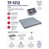 Plateforme au sol TF-1212