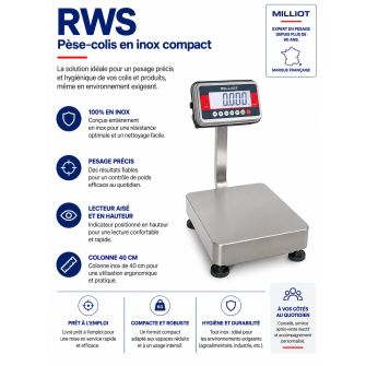 Balance inox RWS