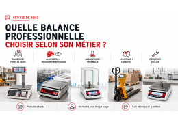Quelle balance professionnelle choisir selon son métier ?